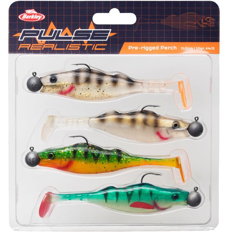 Berkley Pulse Realistic Perch 11Cm 4Pcs