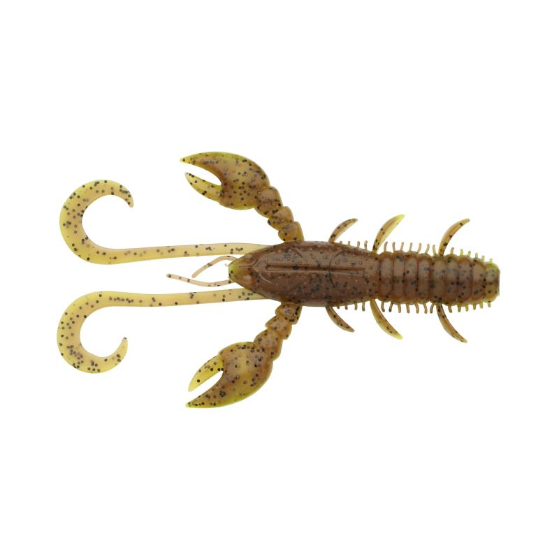 Berkley Hollow Craw 7Cm Brown Chartreuse 8Pcs