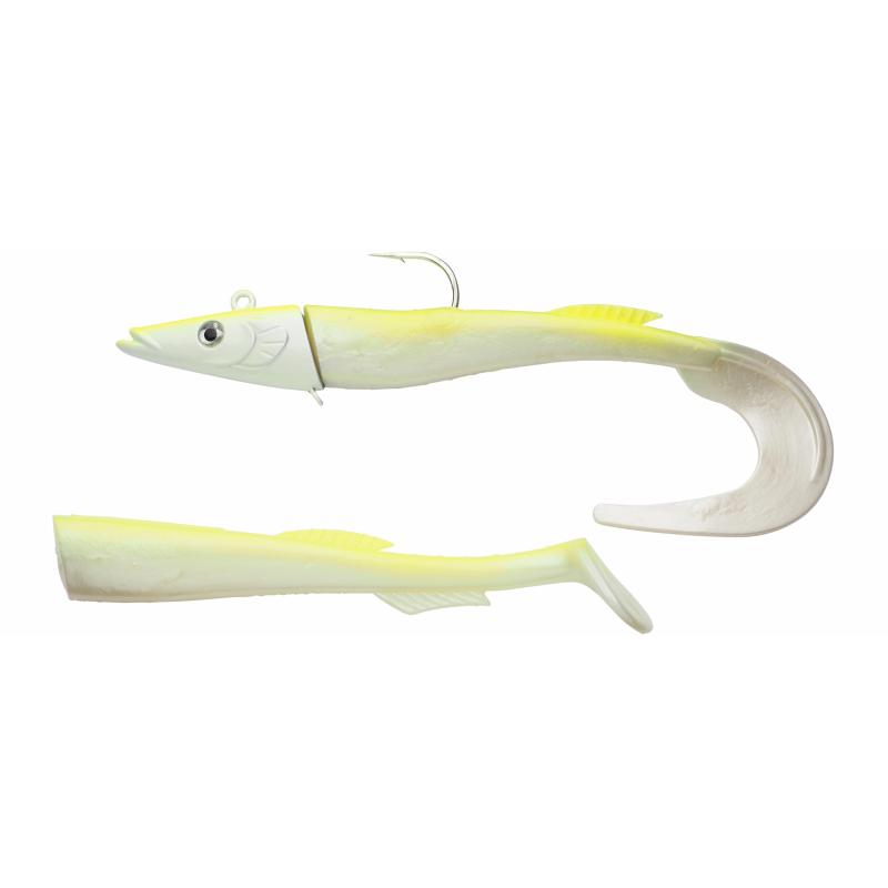 Berkley Power Sandeel 15Cm - 20g White Chartreuse