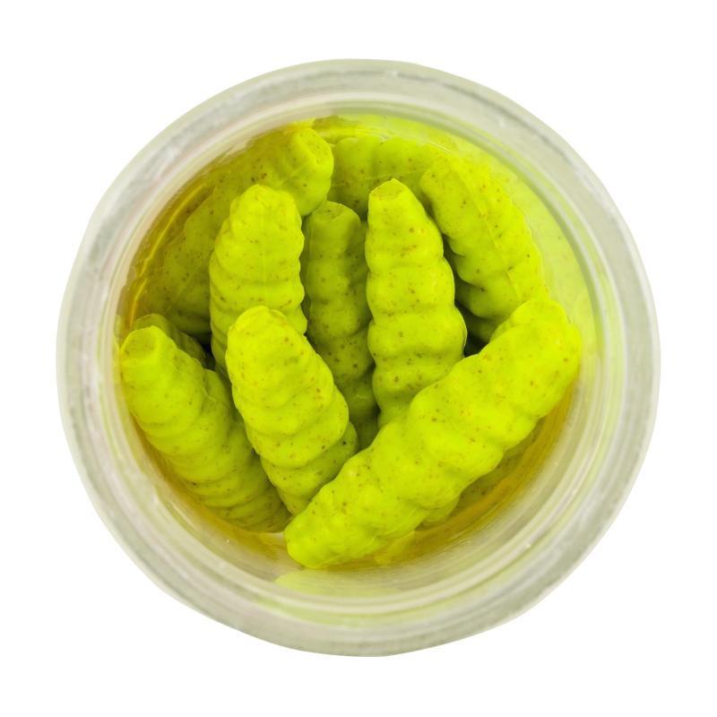 Berkley Gulp!&reg; Honey Worm 33mm Chartreuse