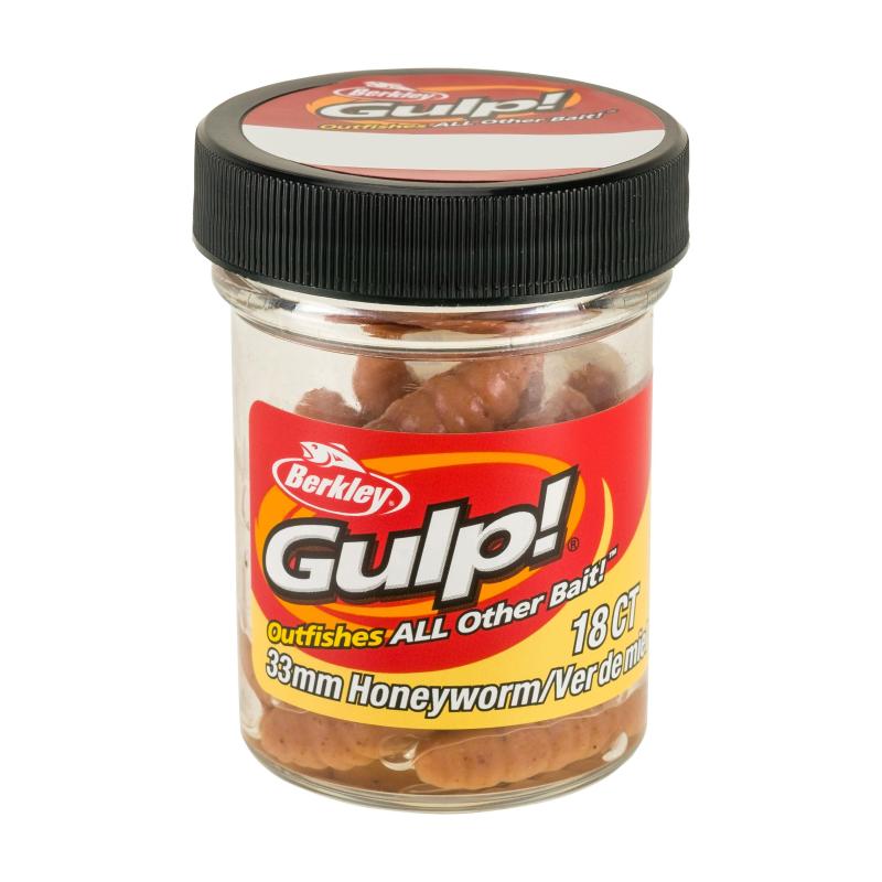 Berkley Gulp!&reg; Honey Worm 33mm Natural