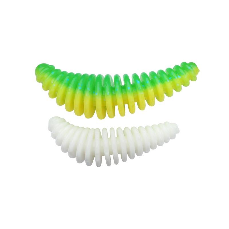 Berkley POWERBAIT POWER Pupa 45Mm Sprng Grn/Snsne Ylw