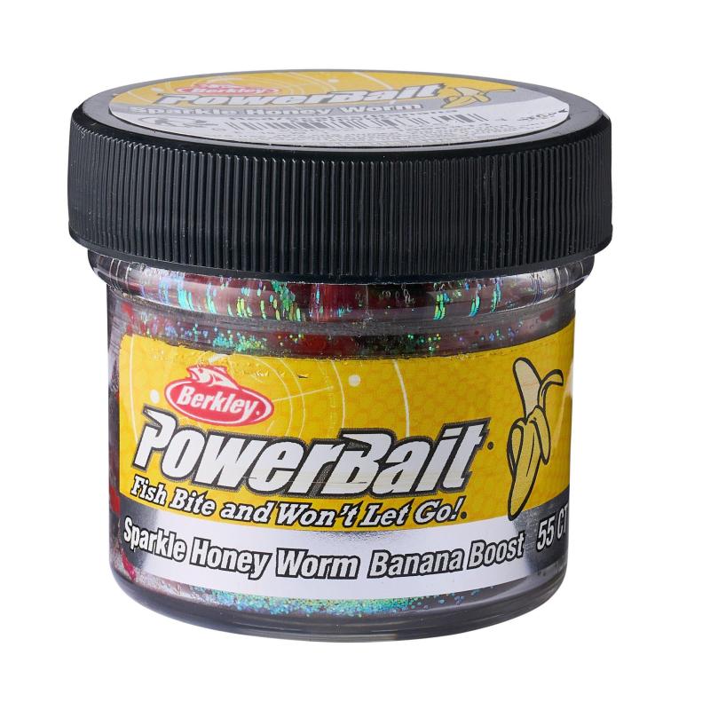 Berkley POWERBAIT POWER Honey Worm 2.5Cm Red/Scales