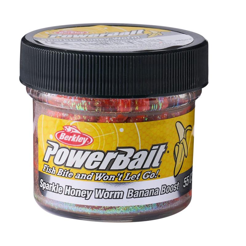 Berkley POWERBAIT POWER Honey Worm 2.5Cm Orange/Scales