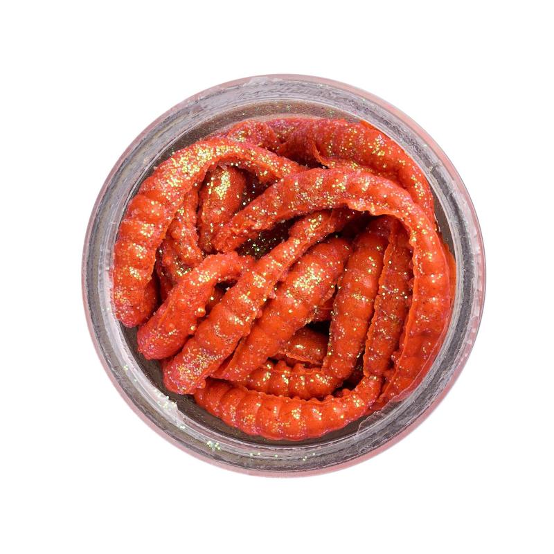 Berkley POWERBAIT POWER Honey Worm 2.5Cm Orange/Scales