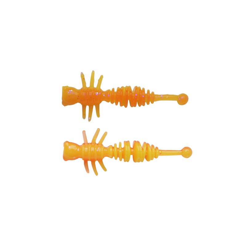 Berkley Powerbait&reg; Power&reg; Larvae 40mm Fluo Orange/Sunshine Yellow