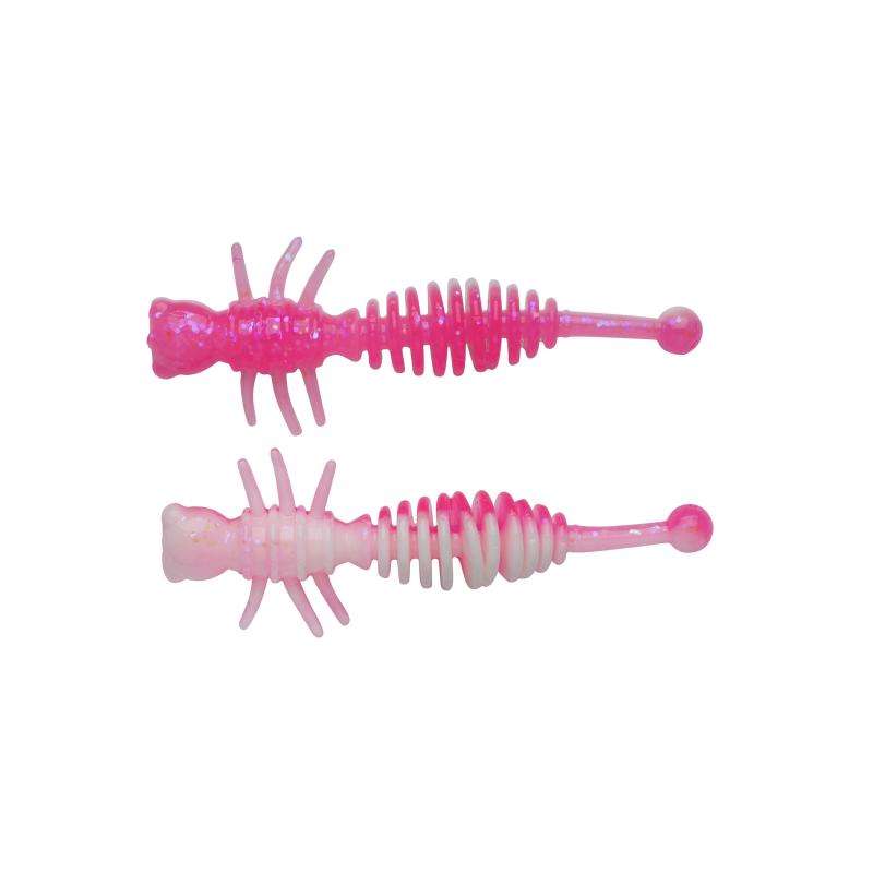 Berkley Powerbait&reg; Power&reg; Larvae 55mm Pink/White