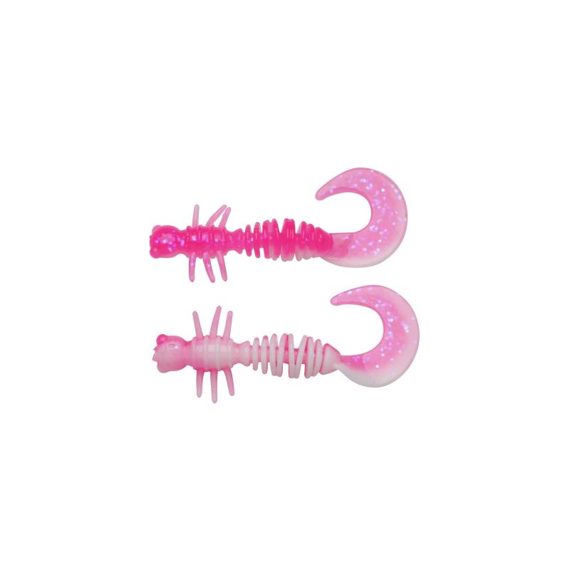 Berkley Powerbait&reg; Power&reg; Curly 40mm Pink/White