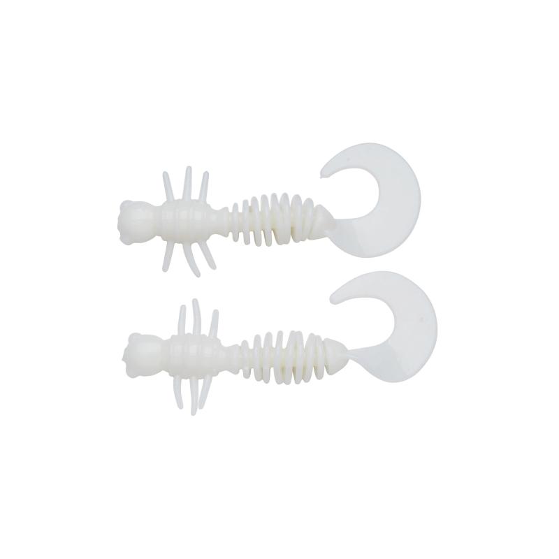Berkley Powerbait&reg; Power&reg; Curly 55mm Milky White