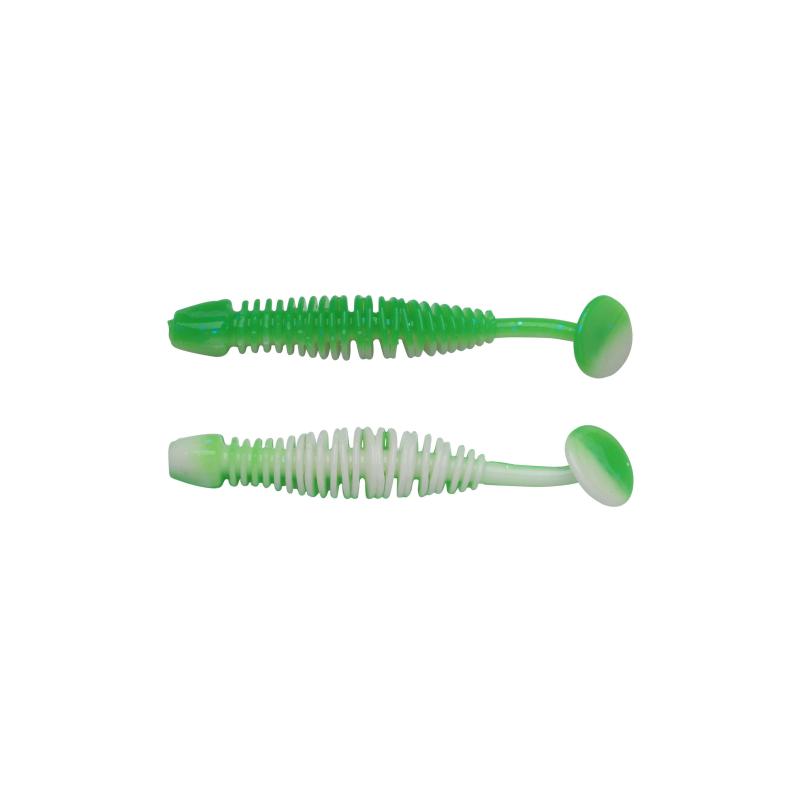 Berkley Powerbait&reg; Power&reg; Leech 50mm Spring Green/White