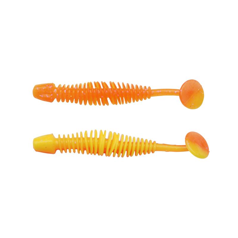 Berkley Powerbait&reg; Power&reg; Leech 60mm Fluo Orange/Sunshine Yellow