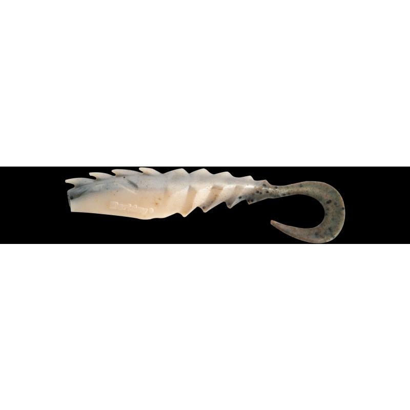Berkley Gulp!&reg; Nemesis Prawn Curl Tail Natural Shrimp 5 Stk, 7,5 cm