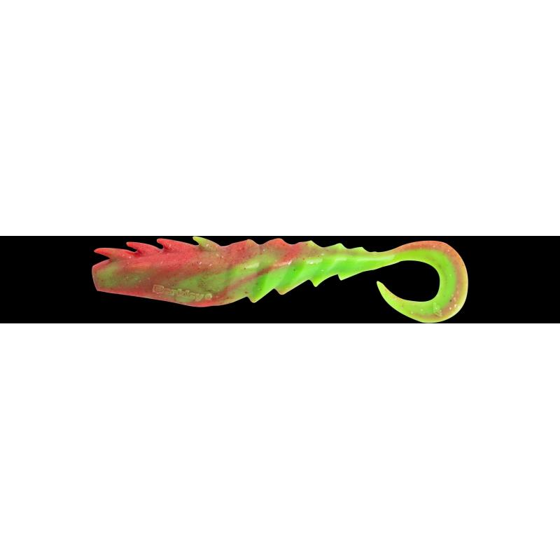Berkley Gulp!&reg; Nemesis Prawn Curl Tail Nuclear Chicken 3 Stk, 12,5 cm