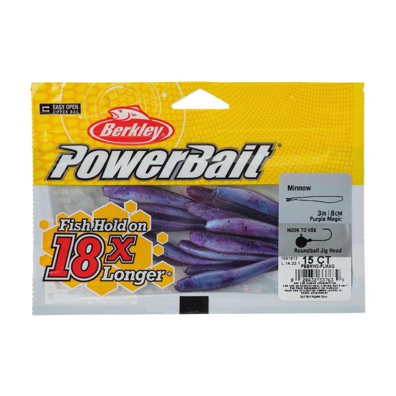 Berkley Minnow 3In Purplemag