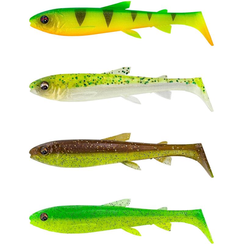 Savage Gear 3D Whitefish Shad 9Cm Dark Wtr Mix 4Pcs