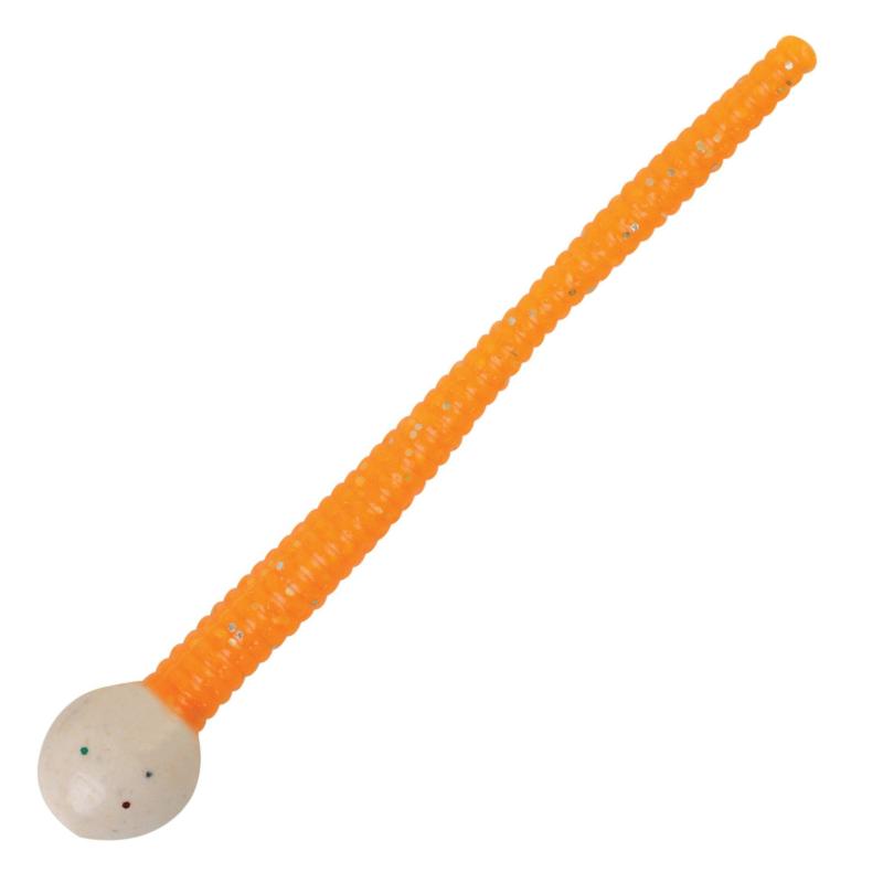 Berkley Powerbait - Mice Tail 3" Fluo Glow Orange/Silver