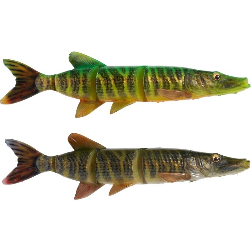 Savage Gear 4D Pike Shad 20cm 65g SS 01-Striped Pike