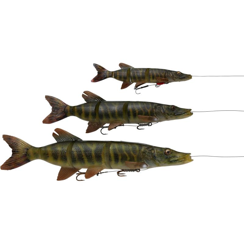 Savage Gear 4D Pike Shad 20cm 65g SS 01-Striped Pike