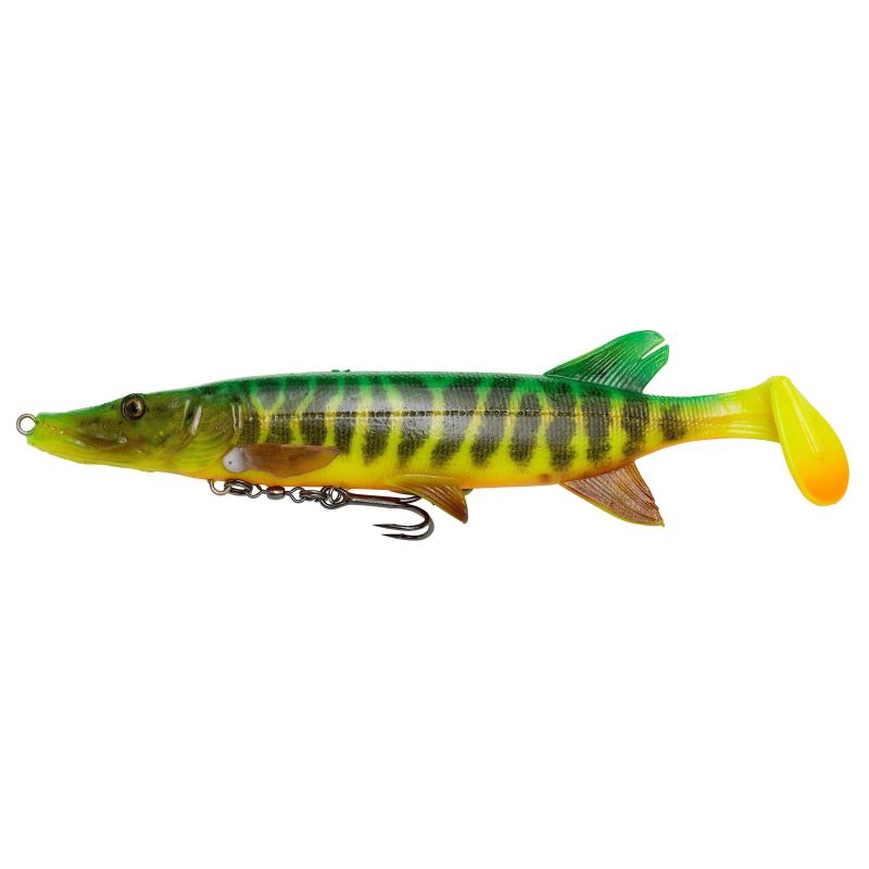 Savage Gear 4D Pike Shad 20cm 65g SS 03-Fire Tiger