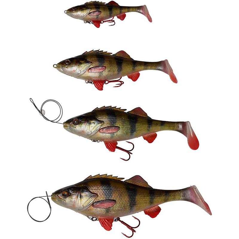 Savage Gear 4D Perch Shad 12.5cm 25g SS 01-Perch