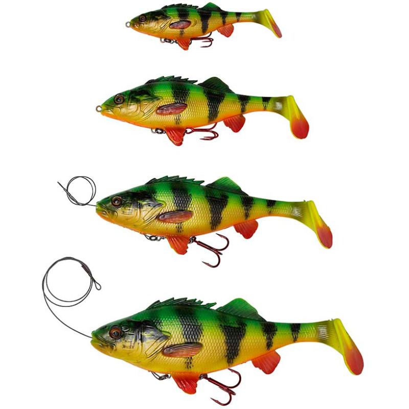 Savage Gear 4D Perch Shad 12.5cm 25g SS 01-Perch