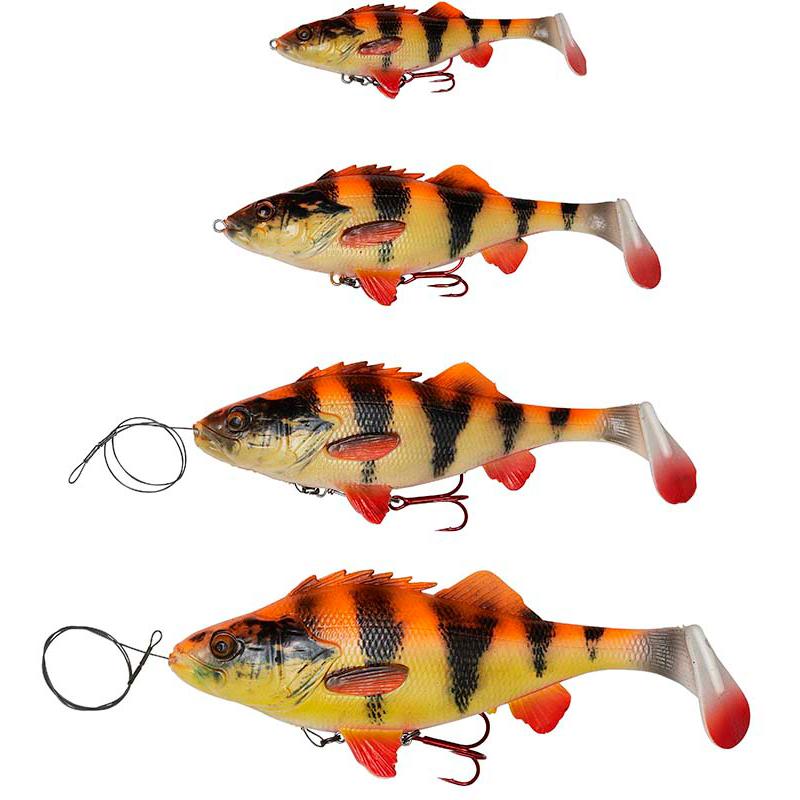 Savage Gear 4D Perch Shad 12.5cm 25g SS 01-Perch