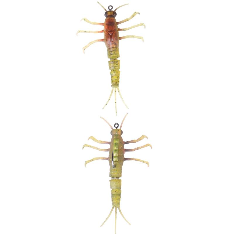 Savage Gear 3D TPE Mayfly Nymph 5cm 2.5g 1pcs 02-Olive