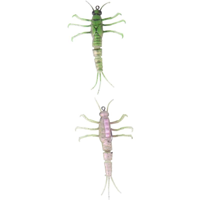 Savage Gear 3D TPE Mayfly Nymph 5cm 2.5g 1pcs 03-Green