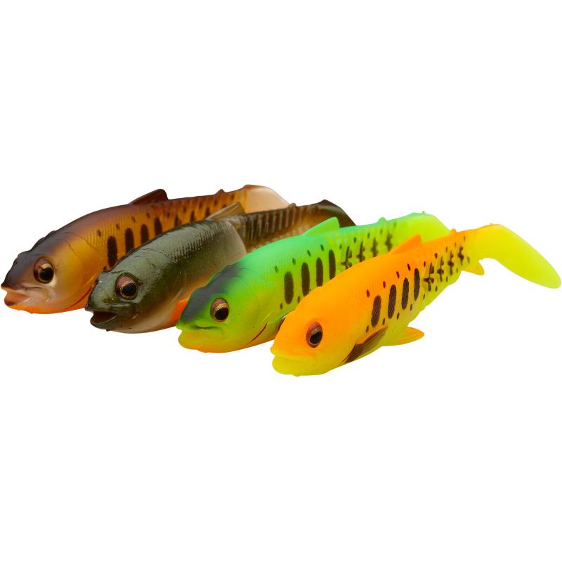 Savage Gear Craft Cannibal Paddletail 8.5cm 7G Dark Water Mix 4Pcs