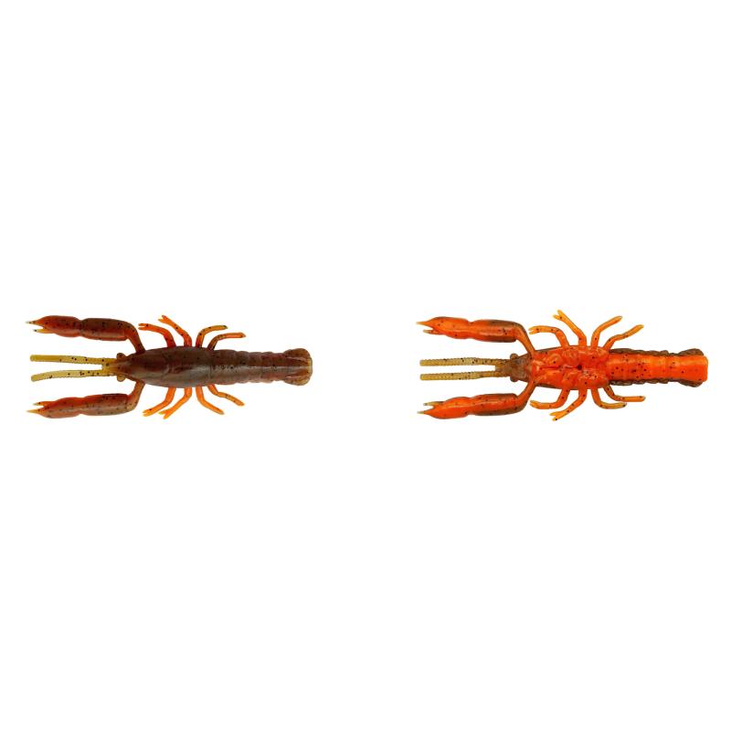 Savage Gear 3D Crayfish Rattling 5.5Cm 1.6G Brown Orange 8Pcs
