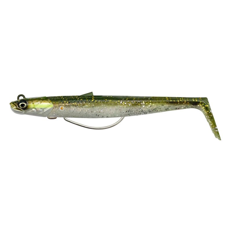 Savage Gear Sandeel V2 Wl 13Cm 31G Sinking Green Silver 2+1