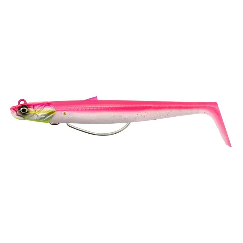 Produktbild Savage Gear Sandeel V2 Wl 13Cm 31G Sinking Pink Pearl Silver 2+1