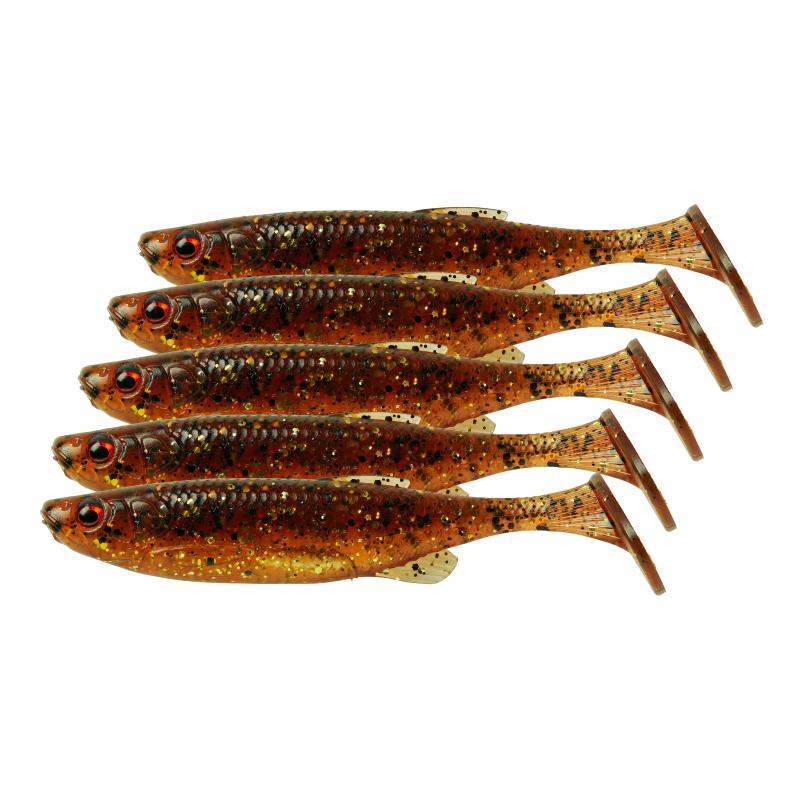 Savage Gear Fat Minnow T-Tail 7.5cm 5G Motoroil Uv 5Pcs