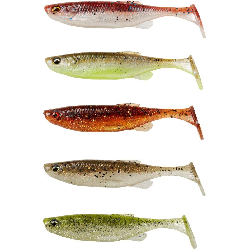 Produktbild Savage Gear Fat Minnow T-Tail 7.5cm 5G Clearwater Mix 5Pcs
