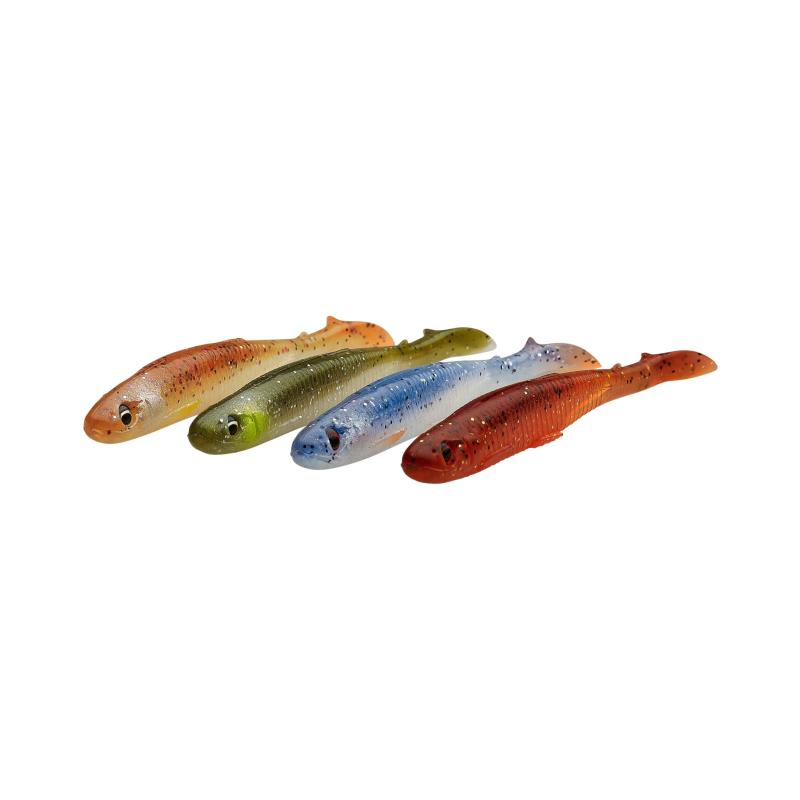 Produktbild Savage Gear Slender Scoop Shad 9cm 4G Clear Water Mix 4Pcs