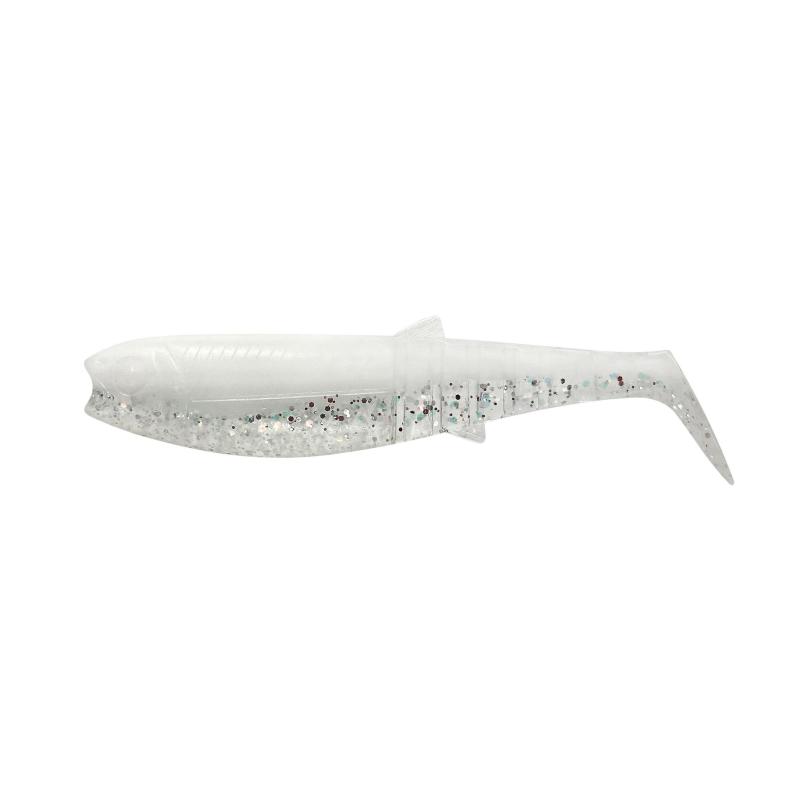 Savage Gear Cannibal Shad 8cm 5G White Flash 5Pcs