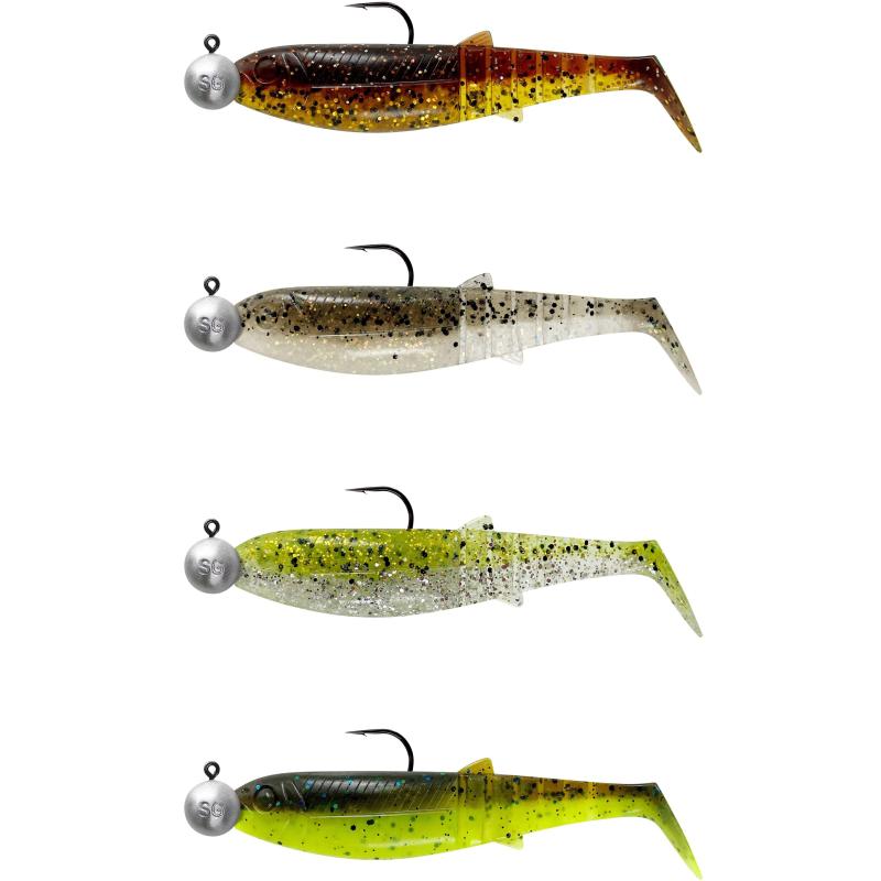 Produktbild Savage Gear Cannibal Shad 10cm 9g Clear Water Mix 4P4Pcs