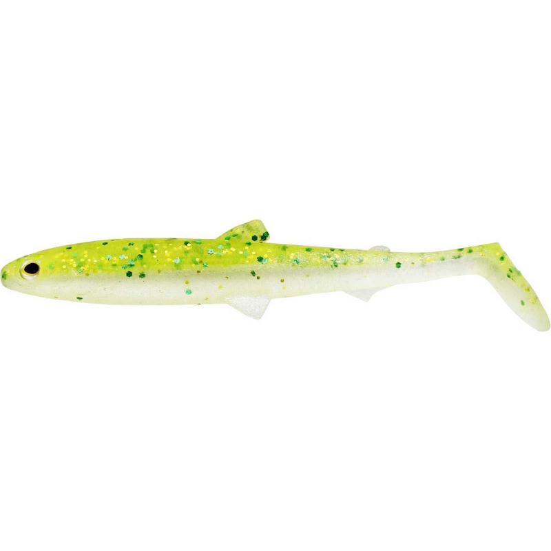 Westin BullTeez Shadtail 9,5cm 7g Sparkling Chartreuse 2pcs