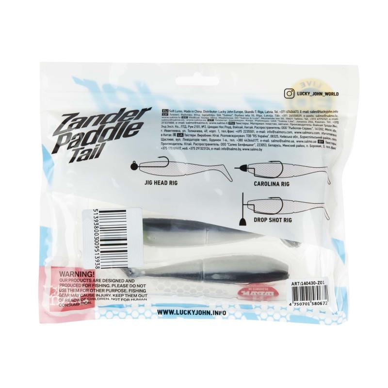 Lucky John ZANDER PADDLE TAIL 4,8''-Z01