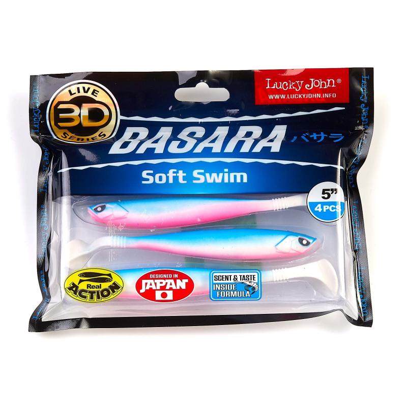 Lucky John 3D BASARA SOFT SWIM 5''-PG05