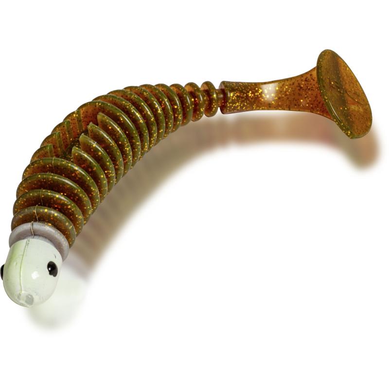 Black Cat 25g 17cm Shad Worm motor oil sinkend