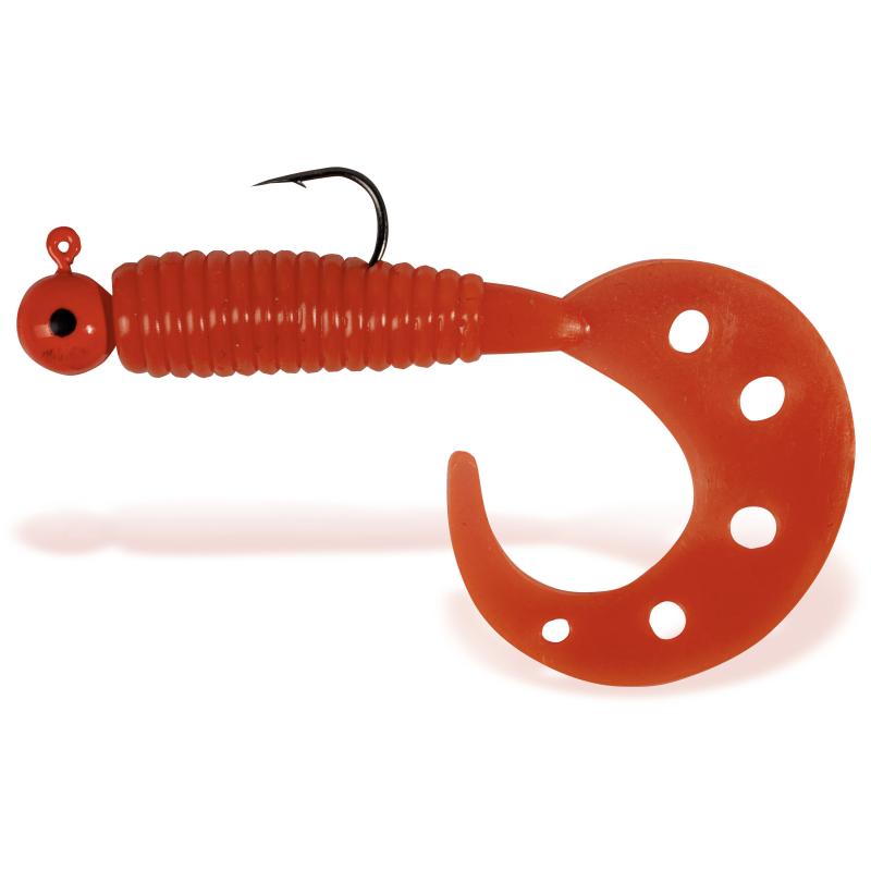 Produktbild Rhino 5g 7cm Twister Rigged japanrot #1