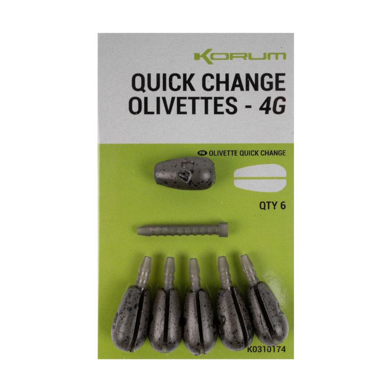 Produktbild Korum Quick Change Olivettes -6G