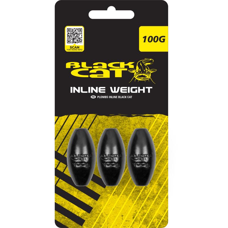 Black Cat Inline Weights 100g
