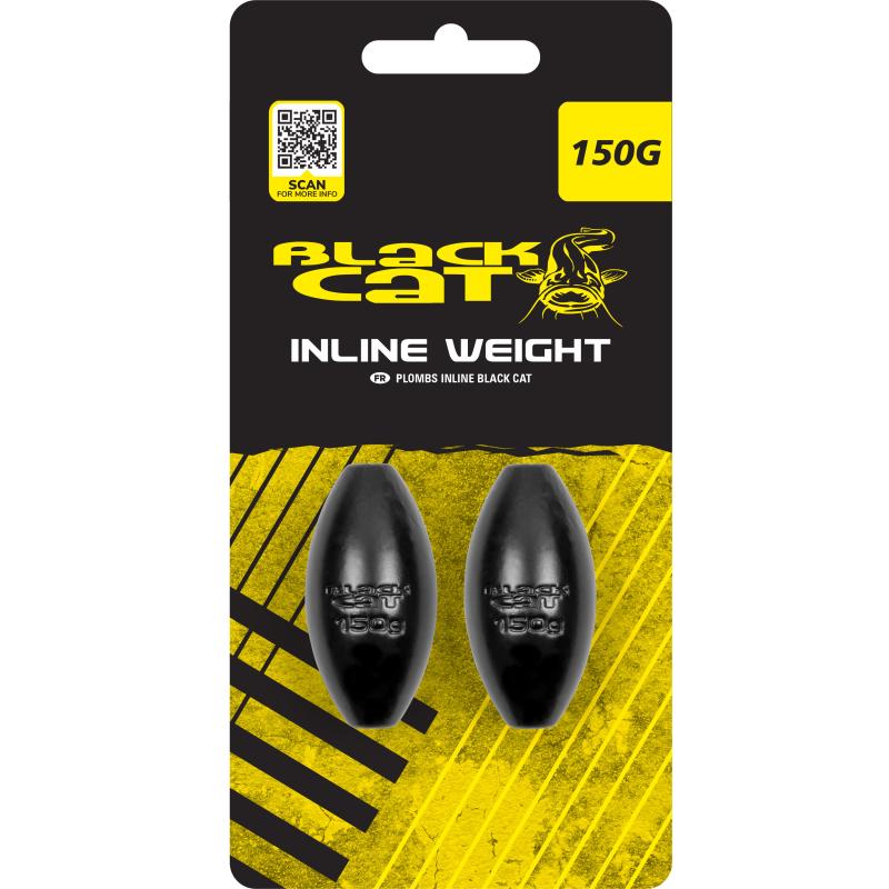 Black Cat Inline Weights 150g