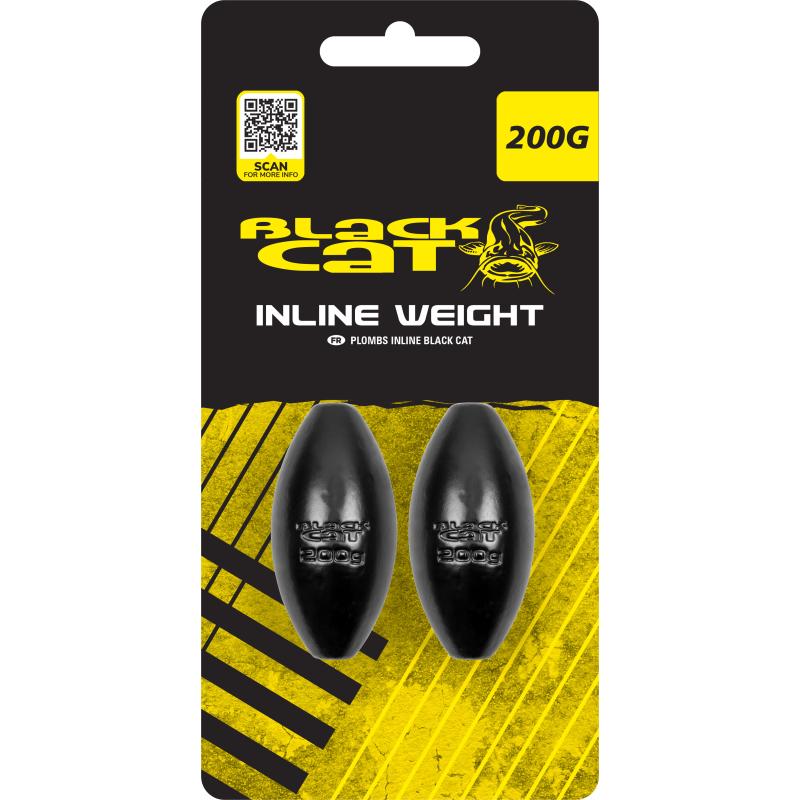 Black Cat Inline Weights 200g