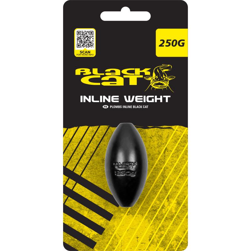 Black Cat Inline Weights 250g
