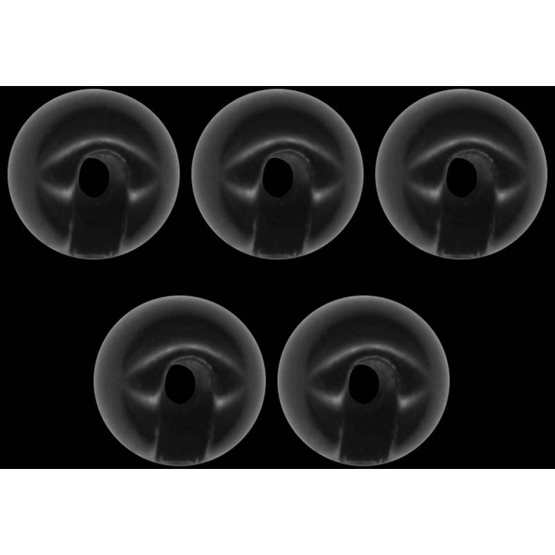 Omura Tungsten Perle Omura geschlitzt &Oslash; 3,8mm schwarz