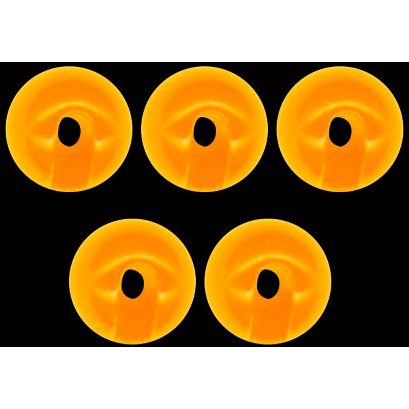 Produktbild Omura Tungsten Perle Omura geschlitzt &Oslash; 3,8mm fluo orange