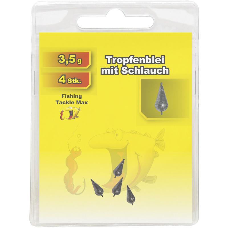 Produktbild Fishing Tackle Max Tropfenblei mit Schlauch 3,5 g Inh. 4 St